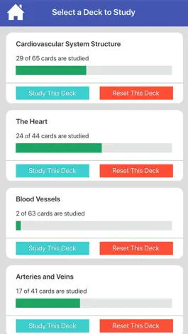 Game screenshot Circulatory System Flashcards apk