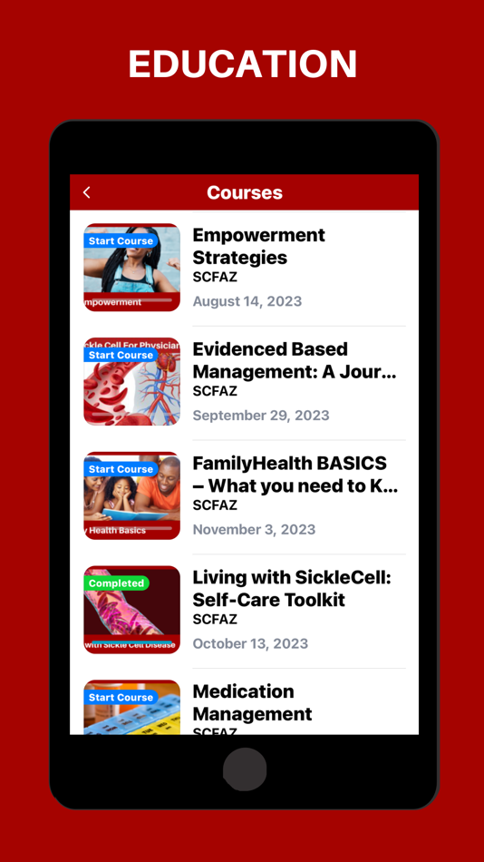#2. 360 SCD Hub (iOS) 由: Sickle Cell Foundation of Arizona, Inc.
