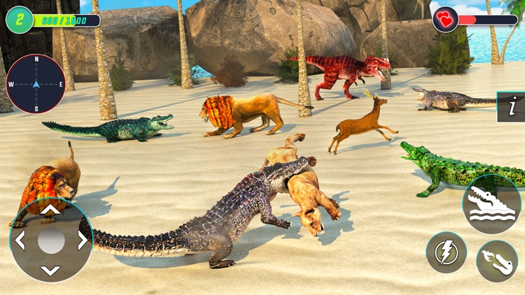 Crocodile Attack Simulator 3D screenshot-3
