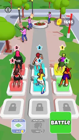 Game screenshot Merge Girls! hack