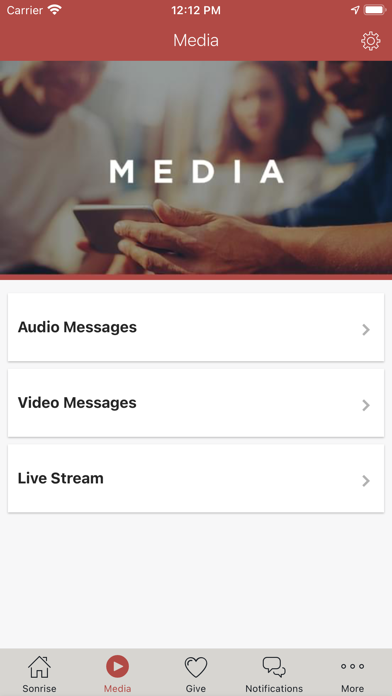 Sonrise Church App Screenshot