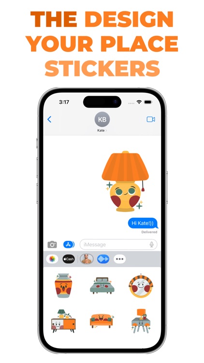 The Design Your Place stickers