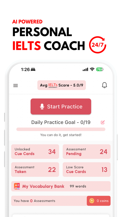 IELTSvarta - 24/7 IELTS Coachのおすすめ画像1