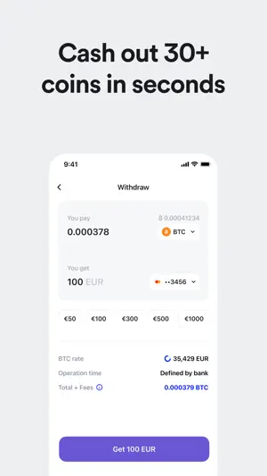 SPACE-iZ Wallet:Buy BTC&Crypto screenshot 3