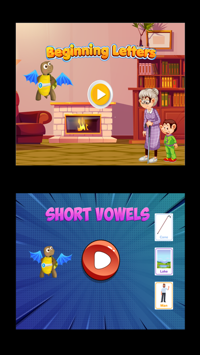 Reading for kids - Whale Belly Screenshot