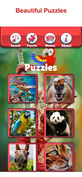 Game screenshot Wild Animal Puzzles for Kids! hack