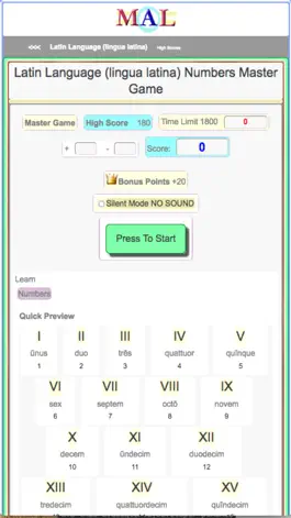 Game screenshot Latin M(A)L apk