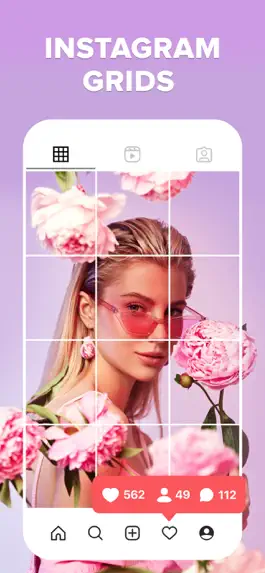 Game screenshot Grid: Post Maker for Instagram mod apk