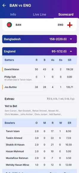 Game screenshot Cricket Live Line 2023 apk