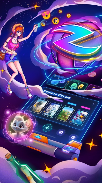 ZET: A Creative AI Social Hub