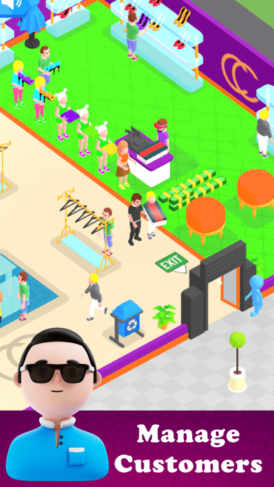 Idle Shopping Mall Rich Tycoon Screenshot