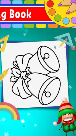 Game screenshot Christmas Colouring book Games hack