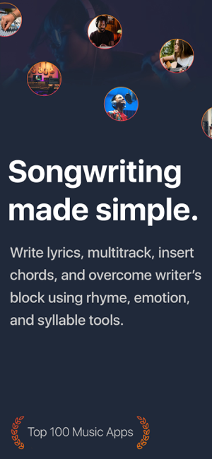 ‎Songwriter Pro: Lyric Studio Screenshot