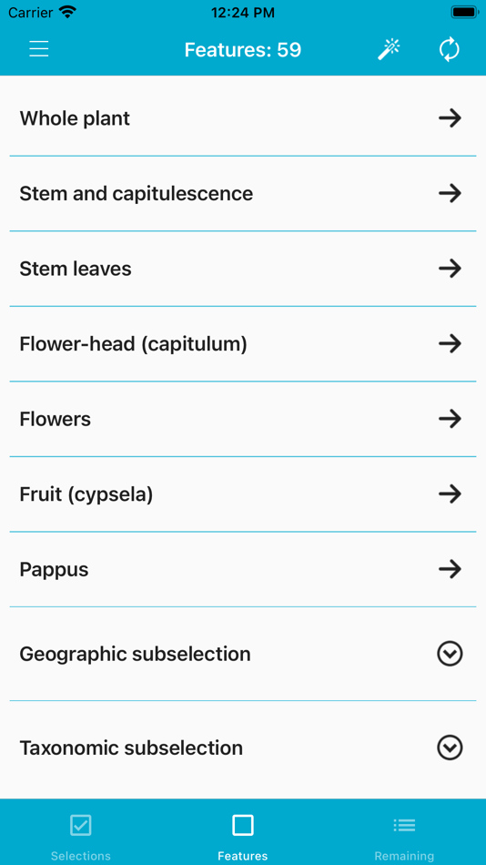 #2. Key to the Cassinia group (iOS) 由: LucidMobile