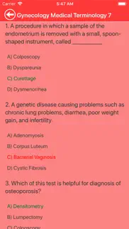 gynaecology medical terms quiz problems & solutions and troubleshooting guide - 4