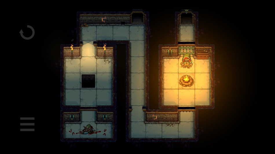 #4. Dungeons of Dreadrock (iOS) 由: Christoph Minnameier