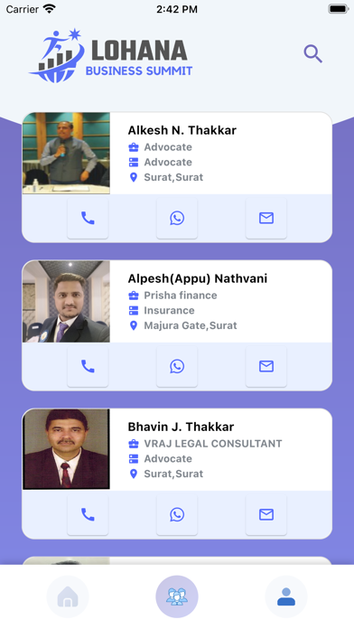 Lohana Business Summit Screenshot