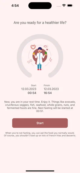 Game screenshot IF: Intermittent Fasting Track apk