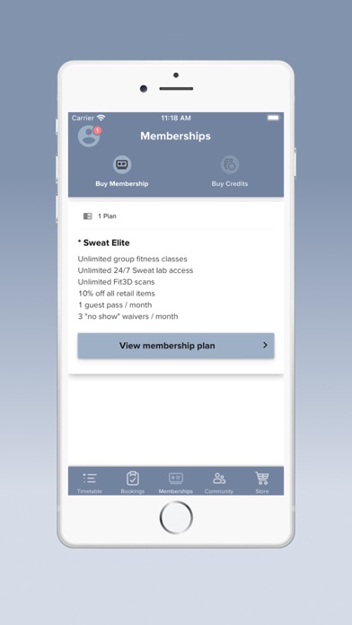 SWEAT Nation Screenshot