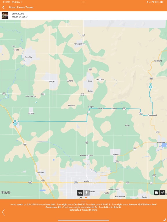 Discover Tulare County iPad screenshot 9 - Travel app