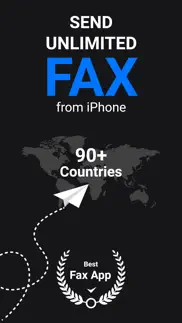 fax unlimited - send fax iphone screenshot 1