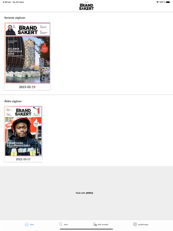 Screenshot #4 pour Brandsäkert