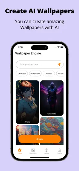 Game screenshot Creator AI - Wallpaper Engine mod apk