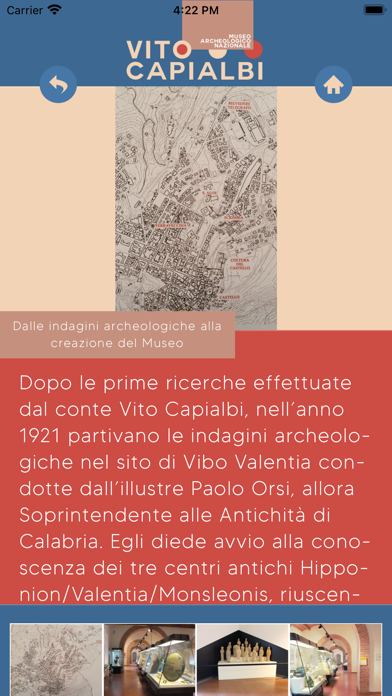 VISA-Museo Vito Capialbi Screenshot