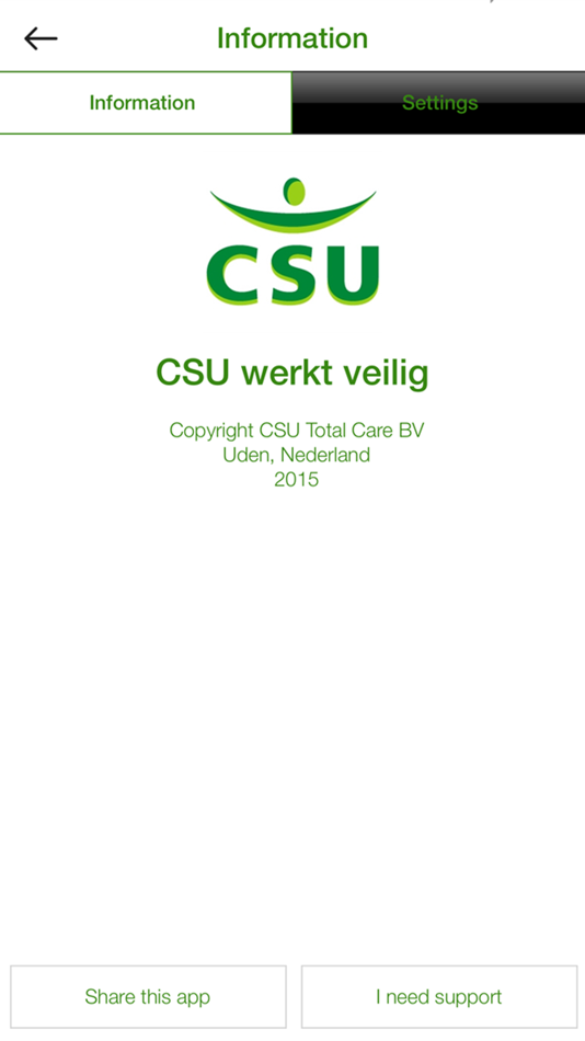 #3. CSU werkt veilig (iOS) Podle: Total Care BV