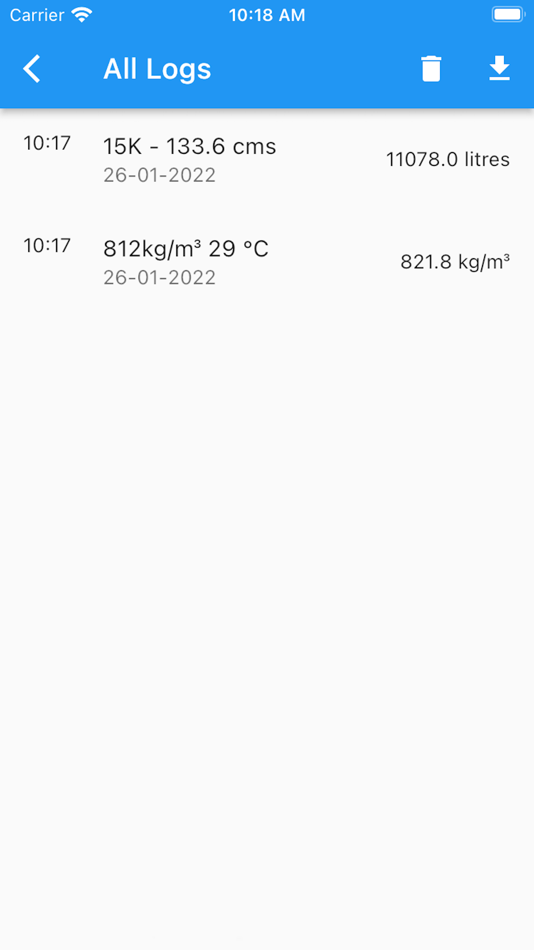 #3. Fuel Density and Volume Calc (iOS) 由: Obli Nishanth Oblirajan