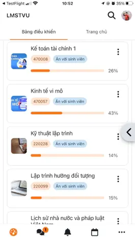 Game screenshot LMS TVU - ONSCHOOL apk
