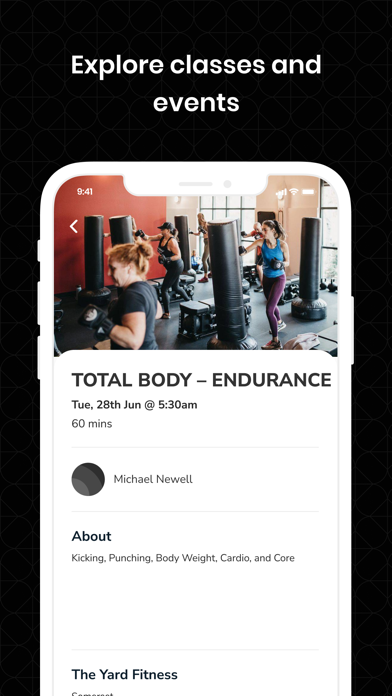 The Yard Fitness Screenshot