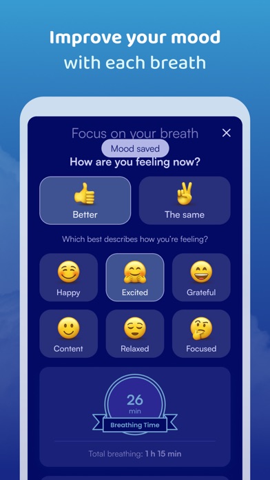 Just Breathe - Anxiety Relief Screenshot
