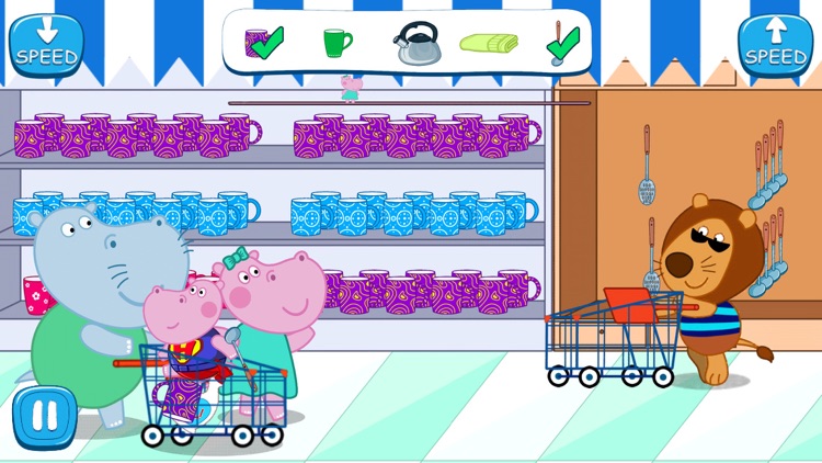 Funny Shopping Supermarket - Click Jogos
