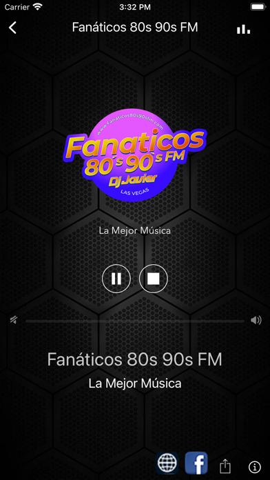 Fanaticos 80s 90s FM Screenshot