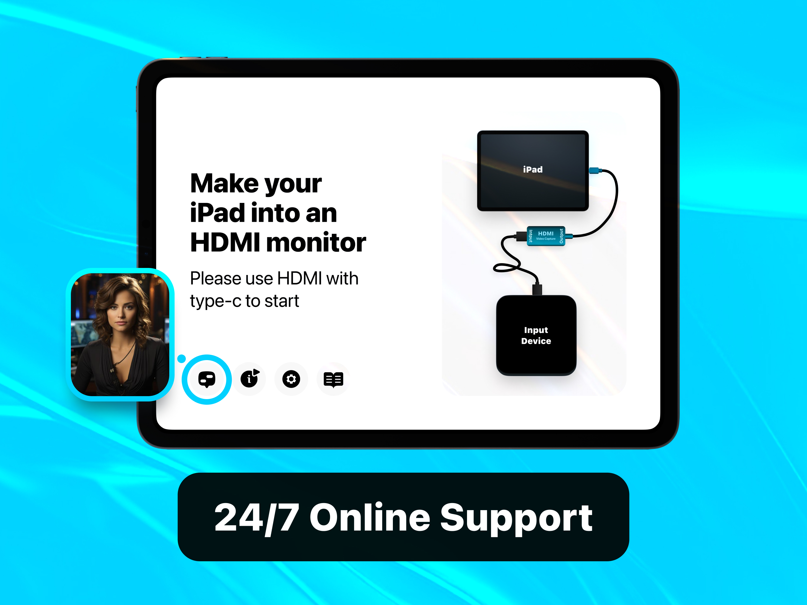 HDMI Monitor - Vidzik