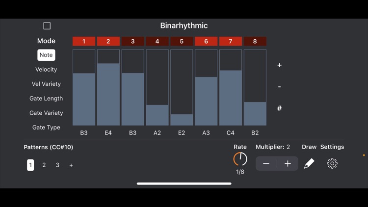 Binarhythmic Rhythm Generator