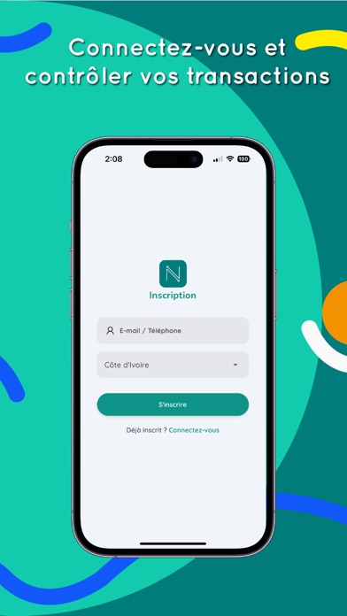 Nadassi - Paiement, Transfert Screenshot