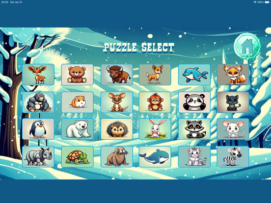 Screenshot #5 pour Animal Puzzle Explorer 2