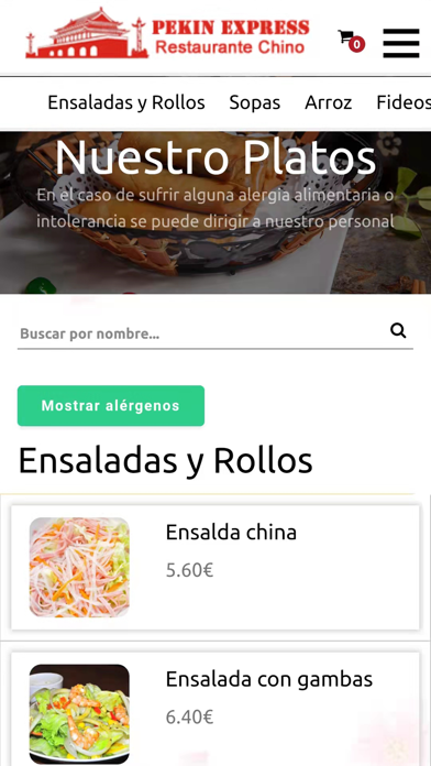 Restaurante Pekín Screenshot