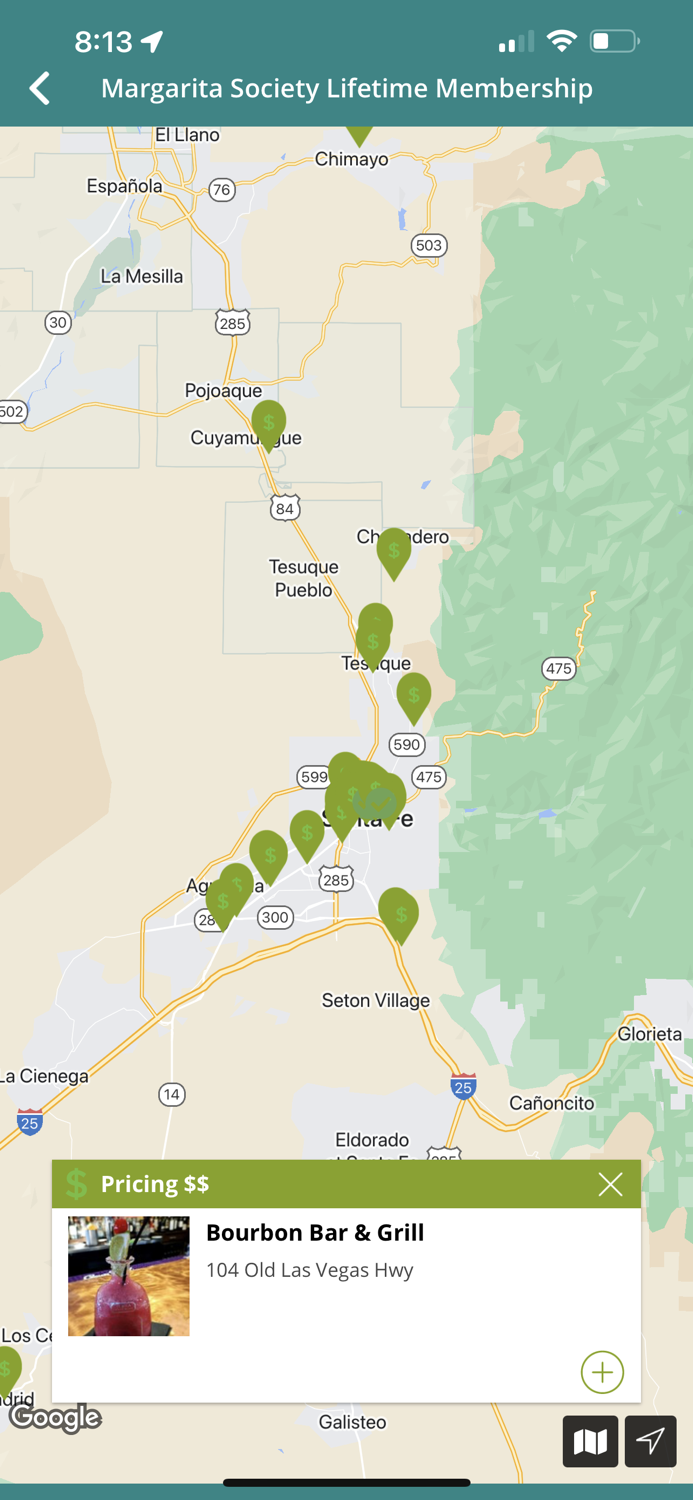 Santa Fe Margarita Trail