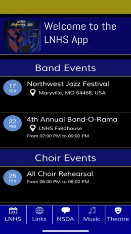 Game screenshot LNHS Performing Arts hack