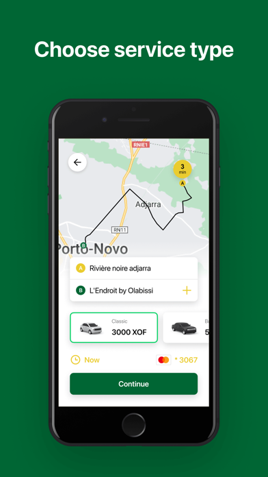 Beninfy: Taxi Benin Screenshot