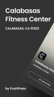 calabasas fitness center iphone screenshot 1