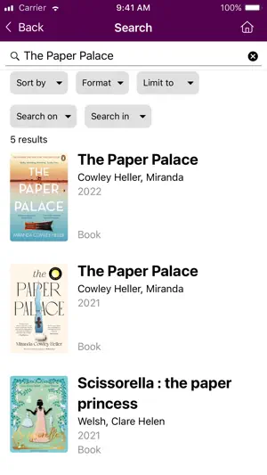 Reading Libraries screenshot 3
