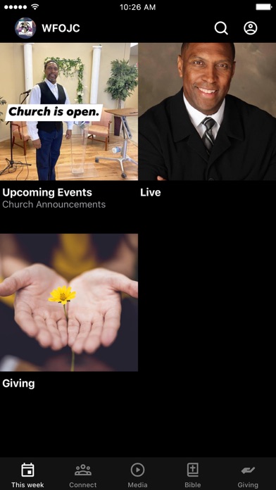 WFOJC Church Screenshot