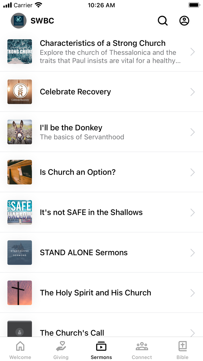 Southwest Baptist Church GA