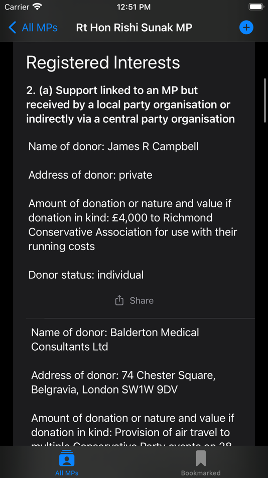 #3. In Common: Info about your MPs (iOS) 由: Matt Mould