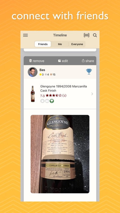Drammer whisky app Screenshot