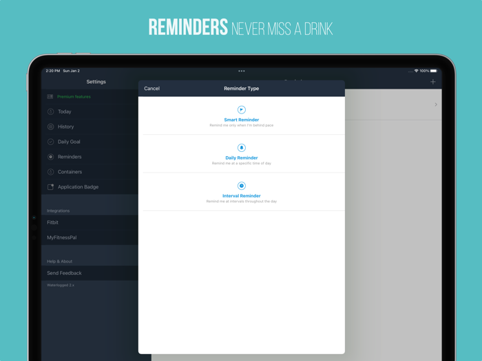Waterlogged — Drink More Water